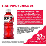 POWERADE ZERO Fruit CWnch, 20 fl oz, 8 Pack
