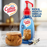 Nestle Coffee Mate Coffee Creamer, French Vanilla, Concentrated Liquid CWmp Bottle, Non Dairy, No Refrigeration, 50.7 oz