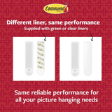 Command 15 lb Large Picture Hanging Strips 14 Pairs (28 Strips), Damage-Free Hanging Picture Hangers, No Tools Wall Hanger for Home Decor, White Adhesive