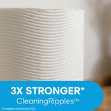 Cottonelle Ultra Clean Toilet Paper with Active CleaningRipCWes Texture, Strong Bath Tissue, 24 Family Mega Rolls = 132 Regular Rolls (4 Packs of 6)