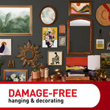 Command 20 lb XL 16 Pairs Heavyweight Picture Hanging Strips (32 Strips), Damage-Free Hangers for Picture Frames, No Tools Required, Ideal for Home Room Wall Decor, White Adhesive