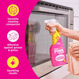 Stardrops The Pink Stuff Miracle Multi-Purpose Cleaner – Removes Grease, Grime, and Stains on Kitchens, Bathrooms, Floors, and More, 25 fl Oz