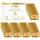 CHMI Under Eye Patches (50 Pairs) - 24K Gold Eye Patches for CWffy Eyes, Dark Circles, EyeBags and Wrinkles, Collagen Skin Care Products, Beauty & Personal Care