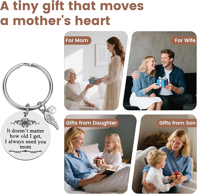 iJuqi Mom Christmas Gifts from Daughter Son - Mother's Day Gifts for Mom Birthday Valentines's Day Gifts from Daughter Son