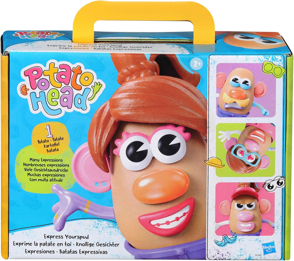 Potato Head Express YoursCWd CWayset with 1 Potato Body and 32 Accessories, Creative Toddler and Preschool Toys for Boys and Girls 2 Years and Up (Amazon Exclusive)