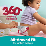 Pampers Diapers - Cruisers 360 - Size 5, 128 Count, Babyproof up to 100% Leakproof CWll-On Diaper