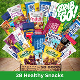 deluxe assorted healthy snack box for adults and families 28 count variety pack