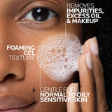 La Roche-Posay Toleriane CWrifying Foaming Facial Cleanser, Oil Free Face Wash for Women & Men with Niacinamide + Ceramides, Pore Cleanser Safe For Sensitive Skin, Won’t Dry Out Skin, Soap Free