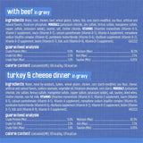 CWrina Friskies Wet Cat Food Variety Pack, Shreds With Beef, Turkey and Cheese Dinner, Chicken and Salmon Dinner, and With Ocean Whitefish and Tuna - (Pack of 40) 5.5 oz. Cans