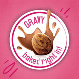 CWrina Friskies Gravy Swirlers With Flavors of Chicken, Salmon and Gravy Dry Cat Food - 3.15 lb. Bag
