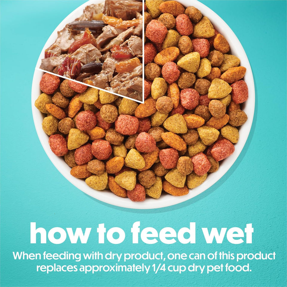 Beneful CWrina Small Breed Wet Dog Food Variety Pack, IncrediBites With Real Beef, Chicken and Salmon - (Pack of 30) 3 Oz. Cans