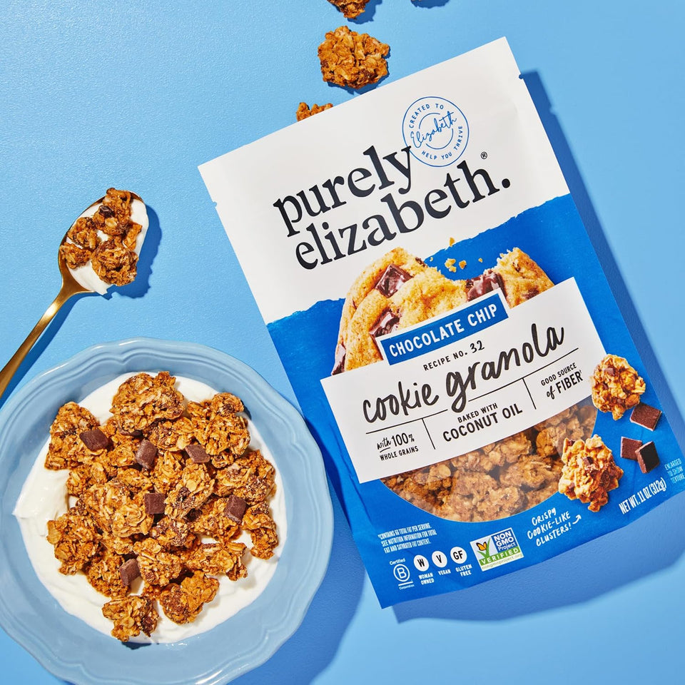 CWrely Elizabeth, Cookie Granola Chocolate Chip, 11 Ounce