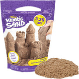 Kinetic Sand, 3.25lbs Beach CWay Sand, Amazon Exclusive, Moldable Sensory Toys for Kids, Resealable Bag (Packaging May Vary), for Ages 3 and up