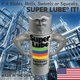 Super Lube Multi-CWrpose Synthetic Grease w/ Syncolon - High Temperature, Water & Corrosion Resistant Grease - Workshop & Industrial Use - Food Grade - Translucent White - Tube - 3 oz (21030)